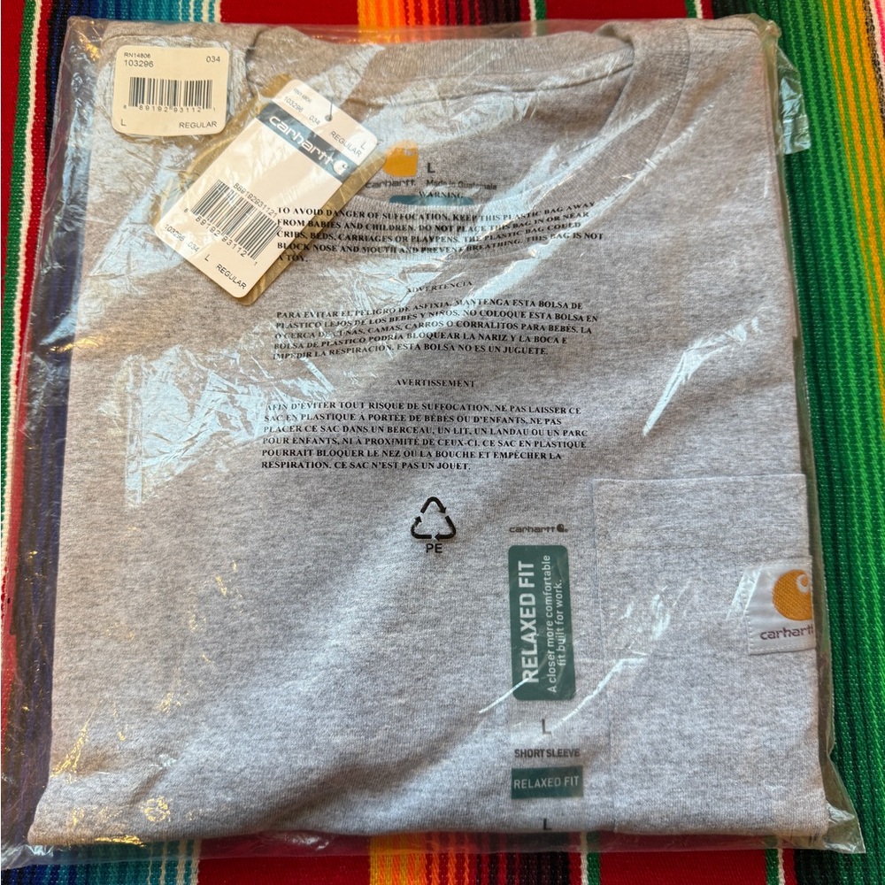Carhartt Heather Gray Regular Fit Tee